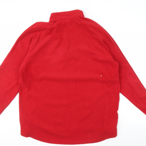 Quechua Men's Red XL Pullover Fleece Sweatshirt