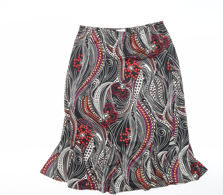 Gelco Women's Multicoloured Geometric Skirt size 12