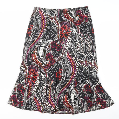 Gelco Women's Multicoloured Geometric Skirt size 12