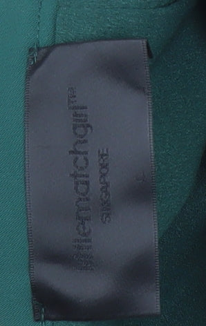 Elegant Green Wrap Skirt for Women