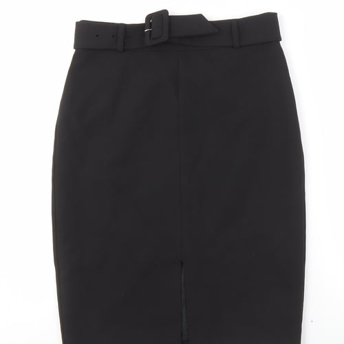 Hallhuber Women's Black Pencil Skirt, Size 10, Formal