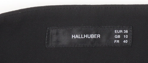 Hallhuber Women's Black Pencil Skirt, Size 10, Formal