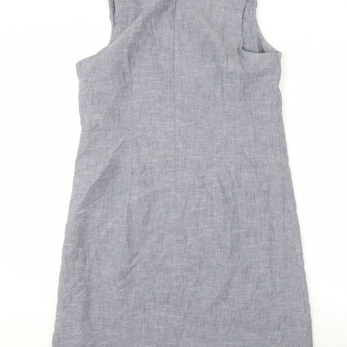 Van Heusen Women's Grey Sleeveless Dress Size 10