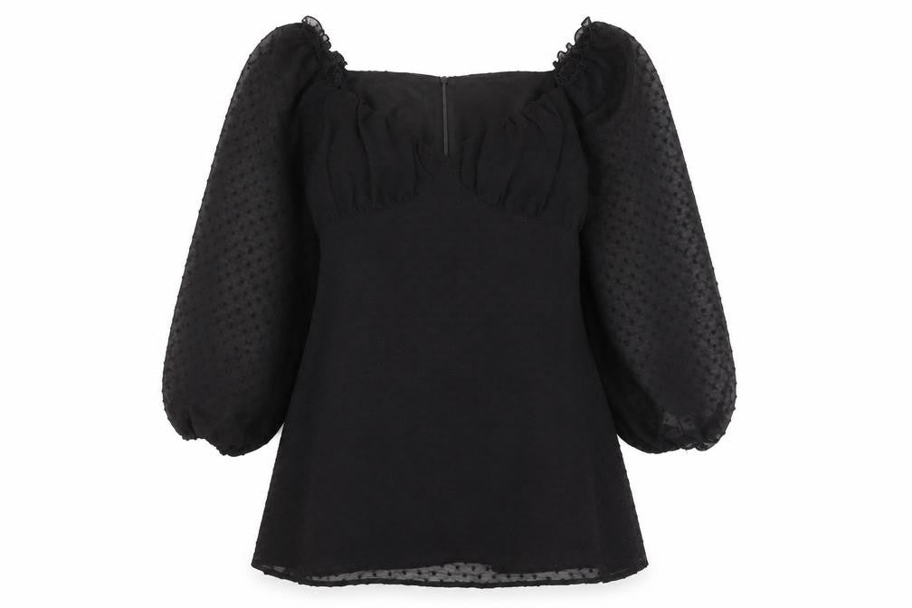 Front view of Missguided Women's Black Mini Dress UK 12