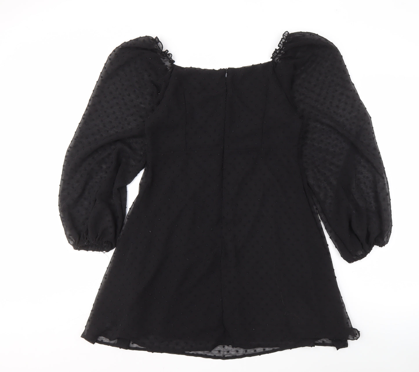 Missguided Women's Black Mini Dress UK 12