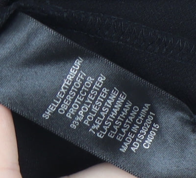 Adrianna Papell Women's Black Top, Size S, Elegant Design