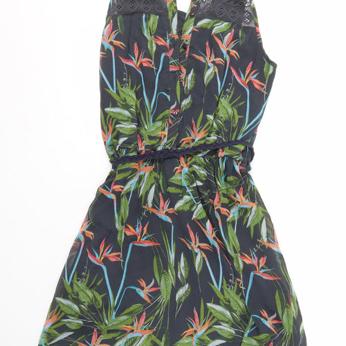 ONLY Women's Multicoloured Floral Summer Dress Size 8