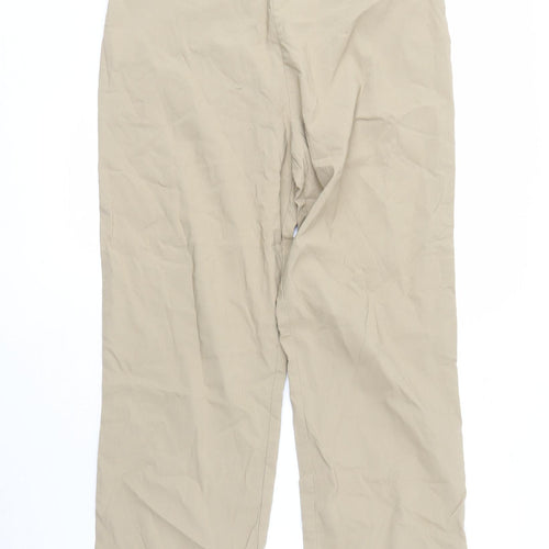 Noppies Women's Beige Trousers M Viscose Blend