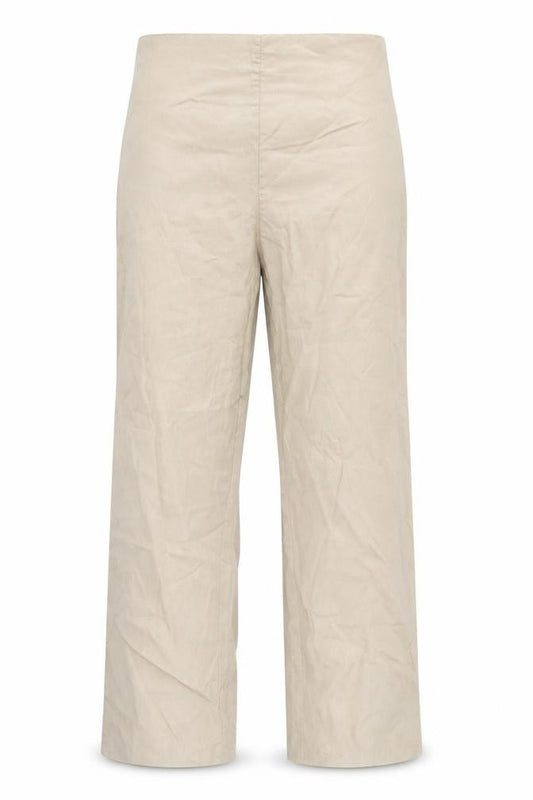 Front view of Noppies Women's Beige Trousers M Viscose Blend