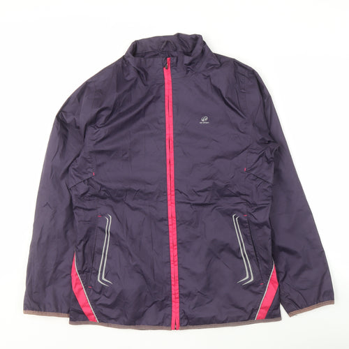 GO SPORT Women's Purple Windbreaker Jacket M