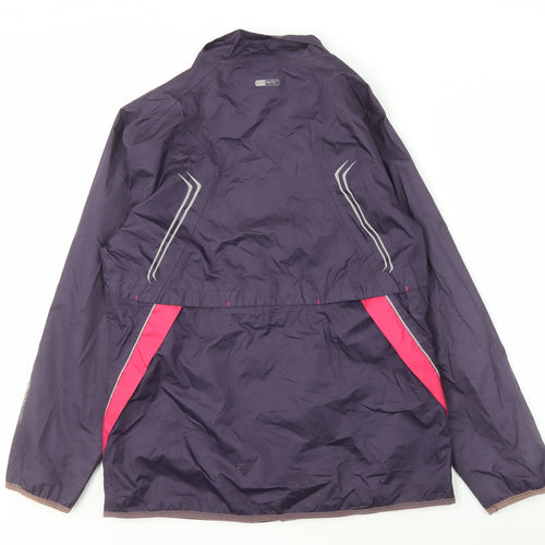 GO SPORT Women's Purple Windbreaker Jacket M