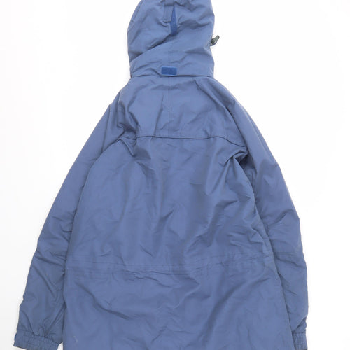 Arctic Storm Men's Blue Hooded Parka Jacket M