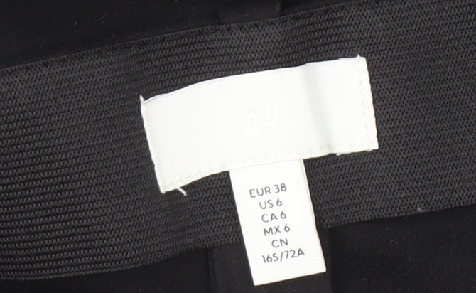 H&M Women's Black Trousers Size 10