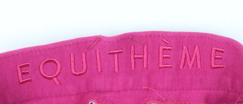 EQUITHEME Girls Pink Riding Trousers Size 9 Regular Fit