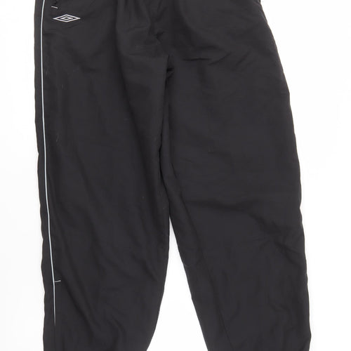 Umbro Men's Black Polyester Trousers L