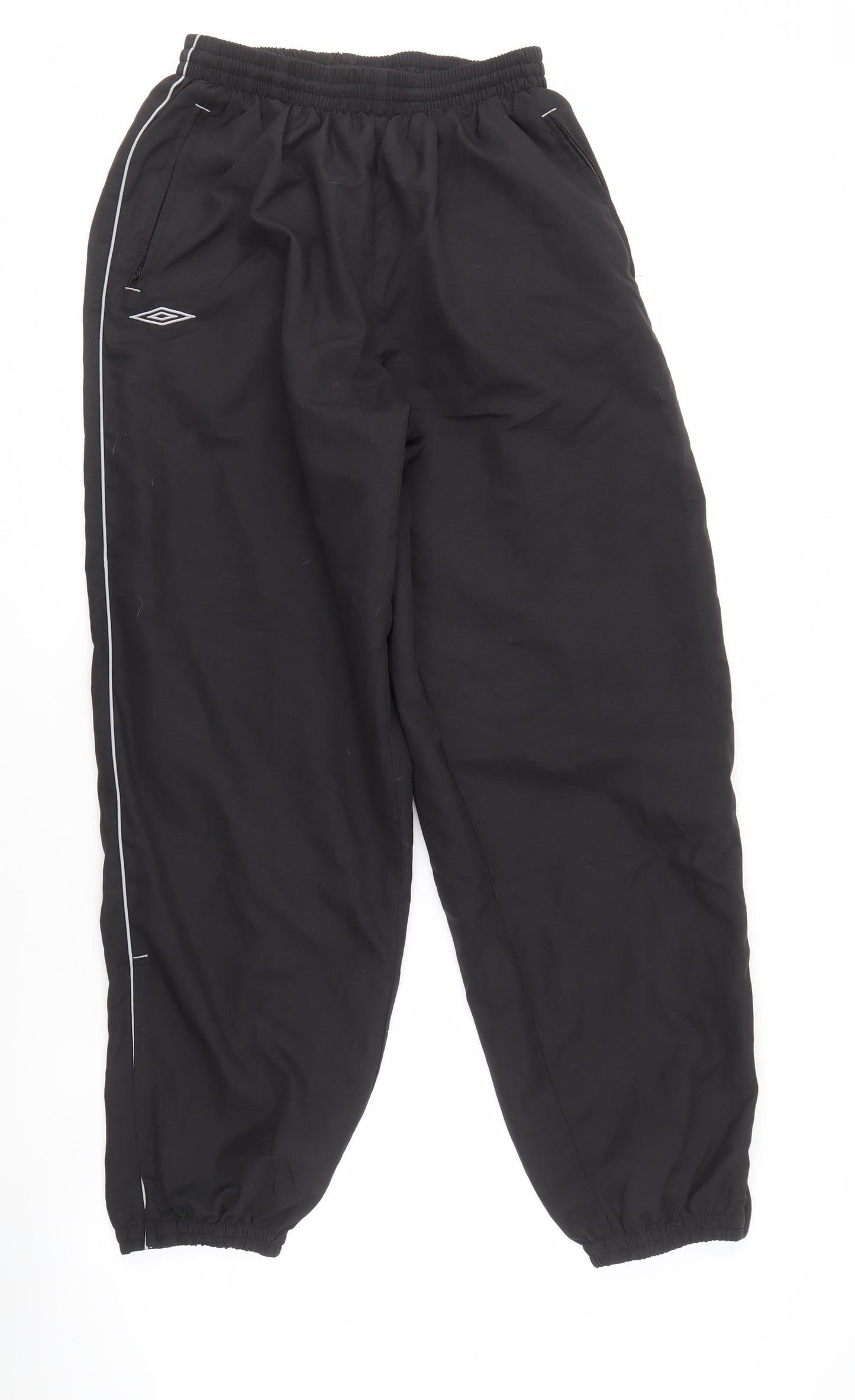 Umbro Men's Black Polyester Trousers L