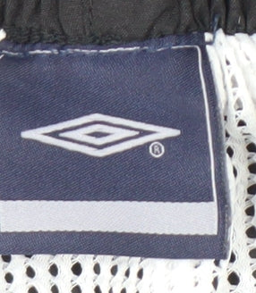 Umbro Men's Black Polyester Trousers L