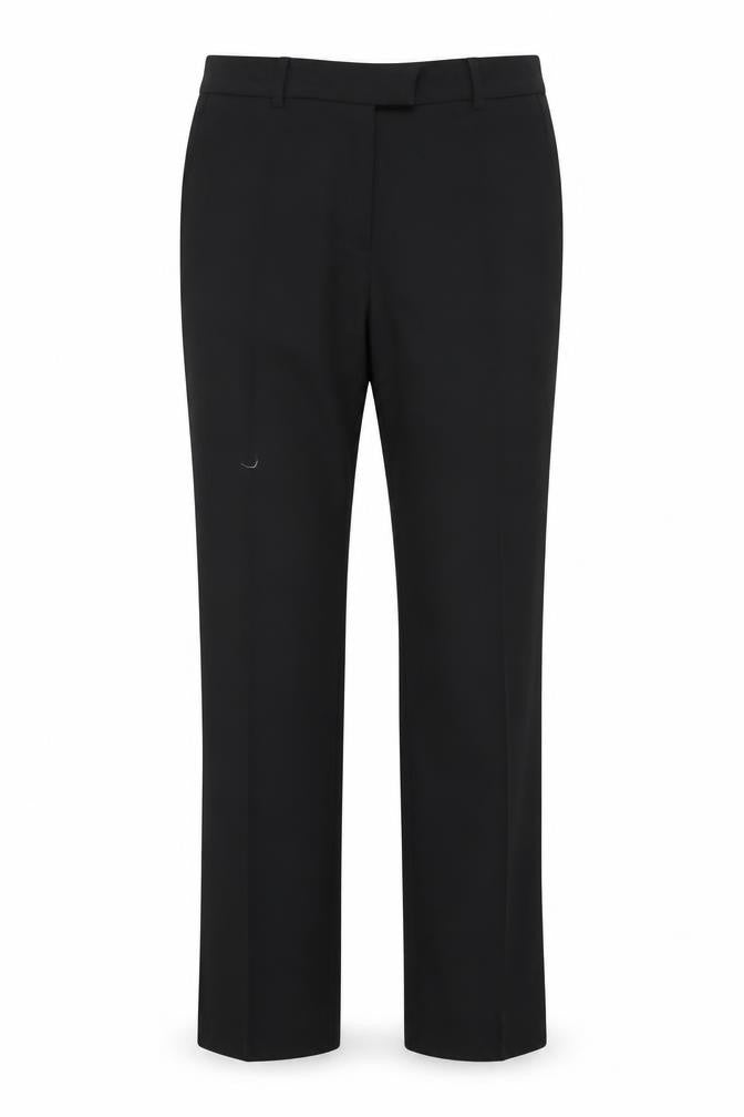Front view of Zara Women Black Trousers, size 10