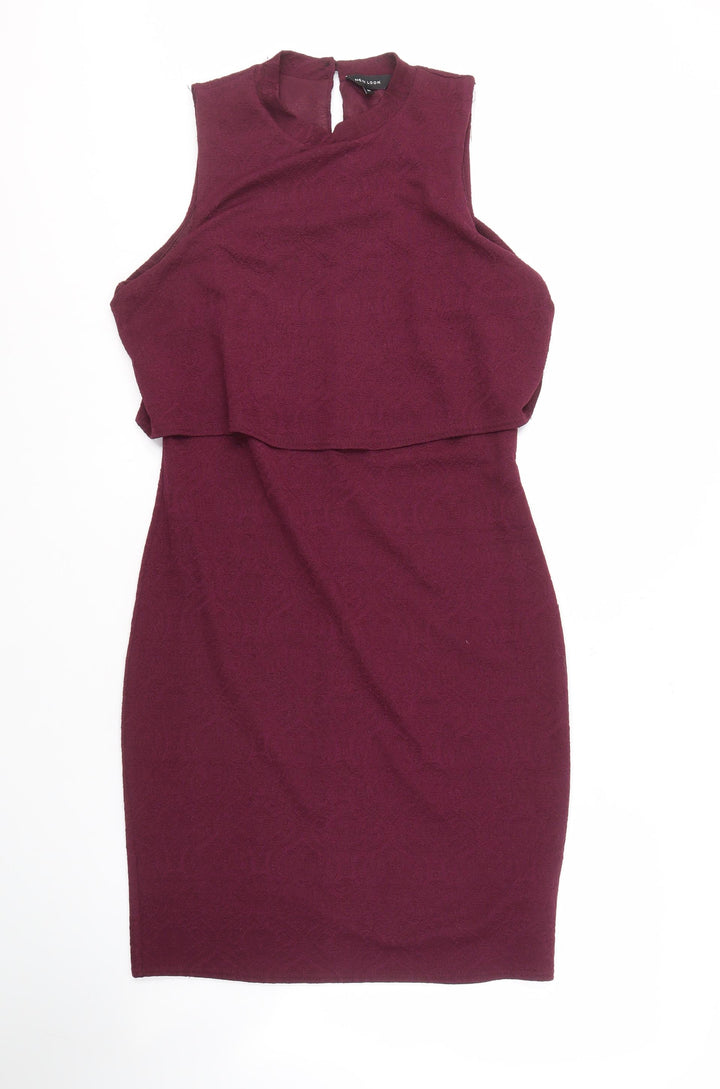 New Look Women’s Purple Sheath Dress Size 14