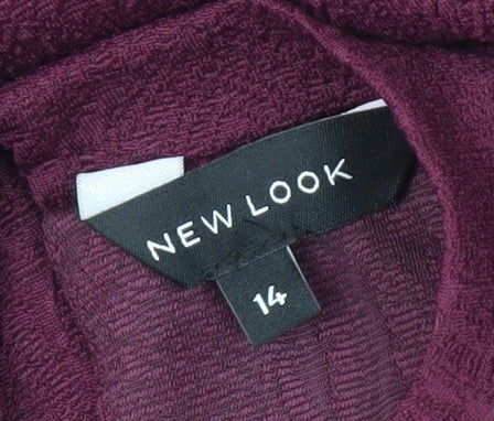 New Look Women’s Purple Sheath Dress Size 14
