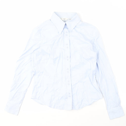 Next Women's White Button-Up Shirt, Size 12