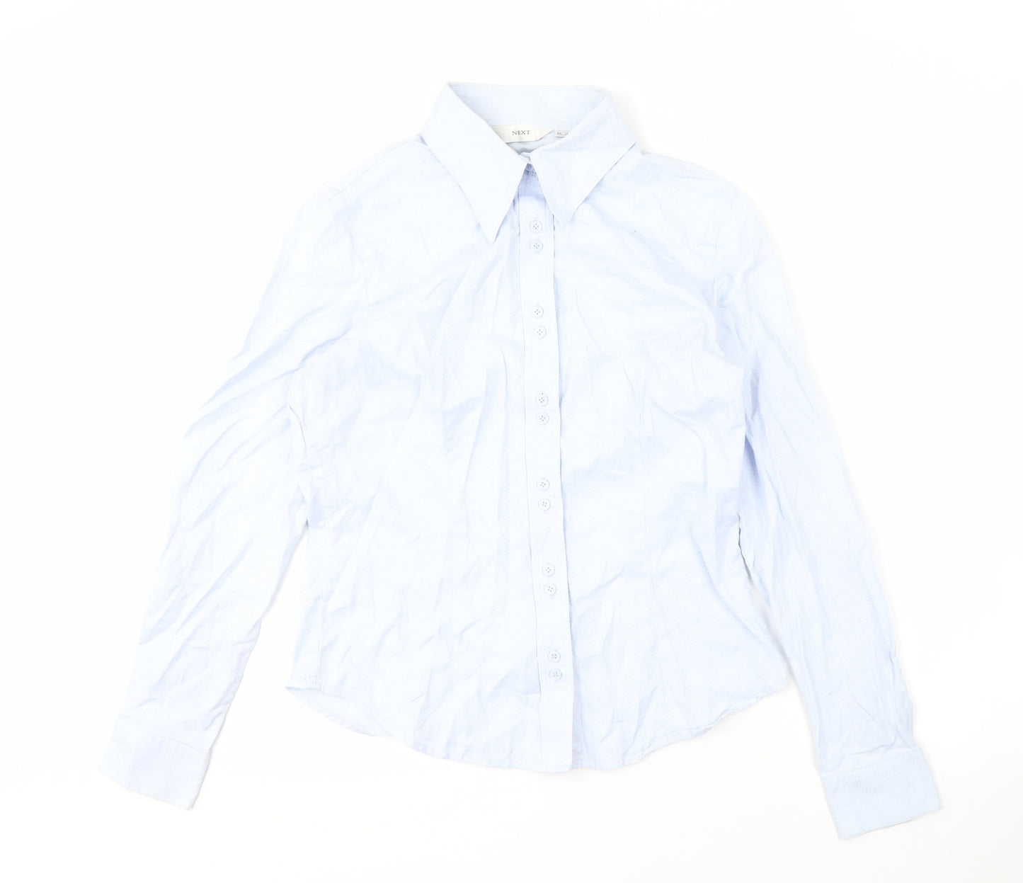 Next Women's White Button-Up Shirt, Size 12