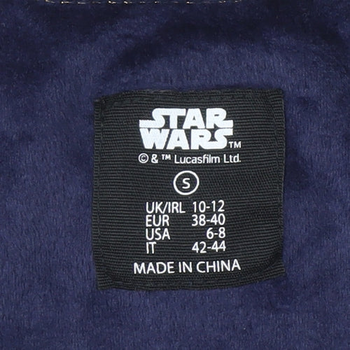 Star Wars Teens Blue Pyjama Top Size 10-12 Velour Jumper