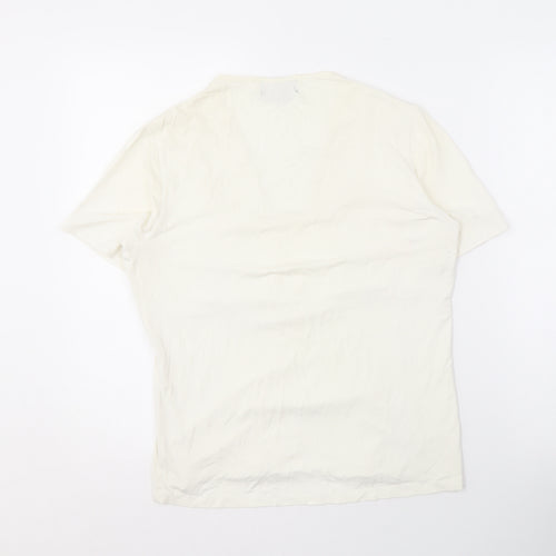 Paul Costelloe Dressage Women's Ivory V-Neck Blouse