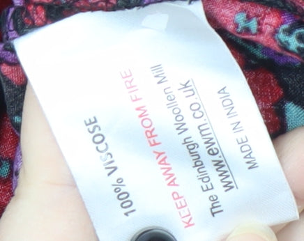 Isle Collection Women's Multicoloured Floral Blouse Size 22