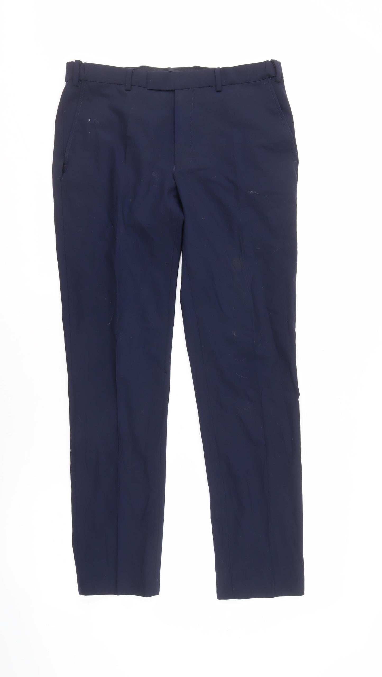 Marks & Spencer Men's Blue Slim Trousers