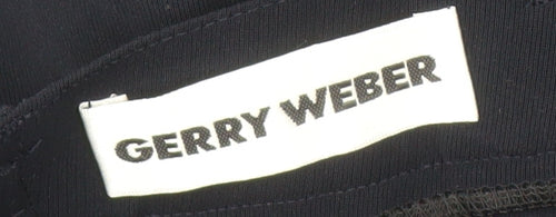 Gerry Weber Women's Black Trousers Size 12 Casual