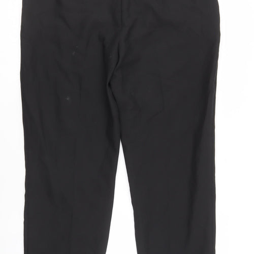 Marks and Spencer Black Womens Trousers Size 16