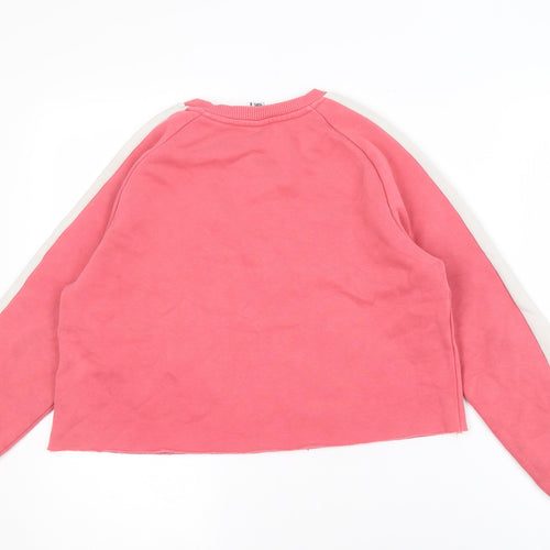 Hype Girls Pink Logo Pullover Sweatshirt 13 Years