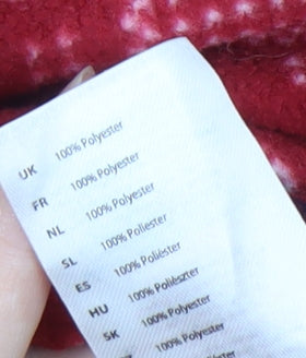 SoulCal & Co Women's Red Pyjama Set UK 10-12