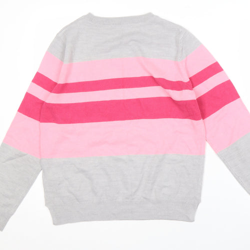 Marks and Spencer Women's Multicoloured Pullover Jumper Size 12
