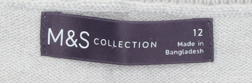Marks and Spencer Women's Multicoloured Pullover Jumper Size 12