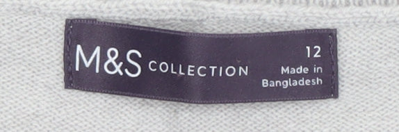 Marks and Spencer Women's Multicoloured Pullover Jumper Size 12