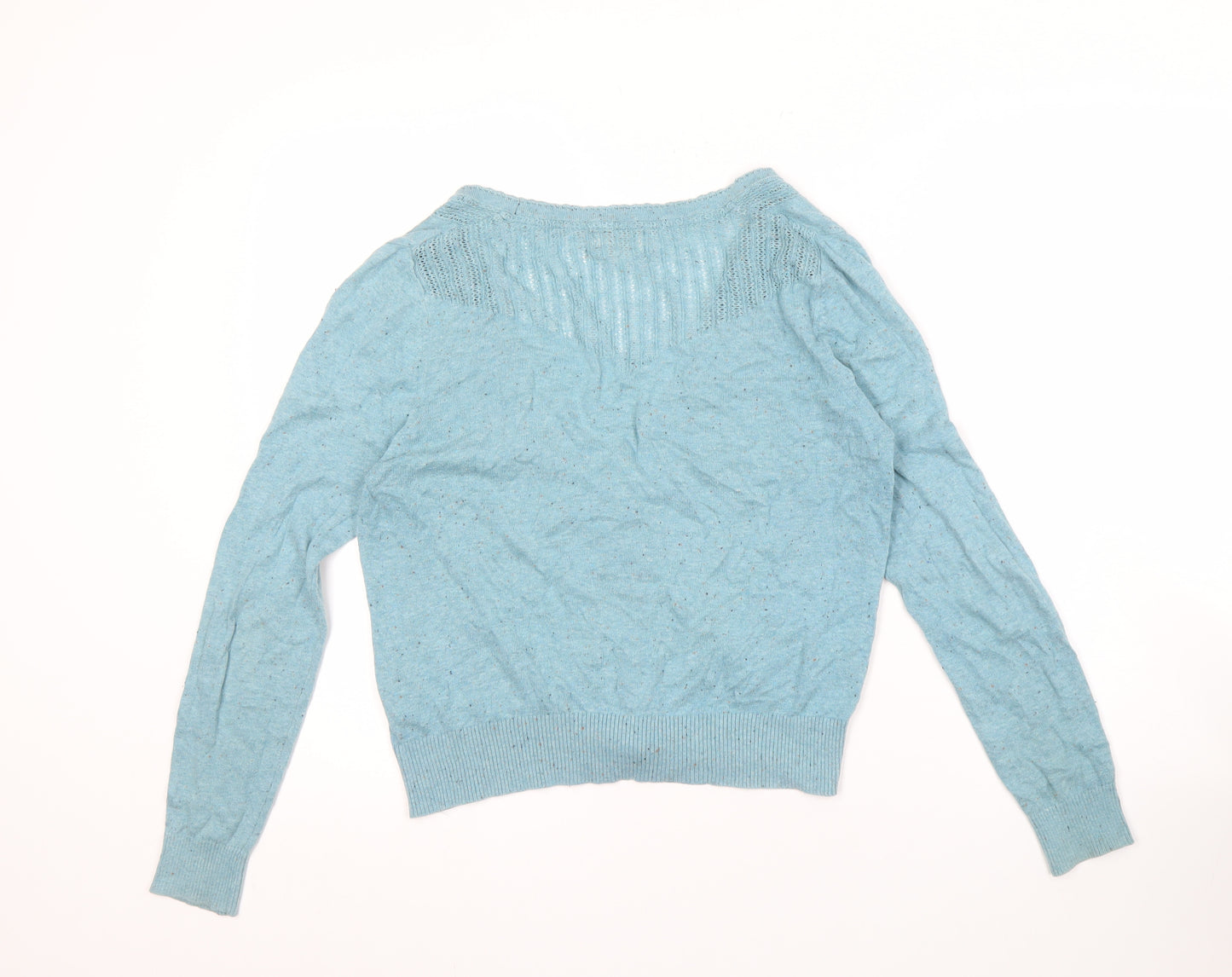 Marks and Spencer Women's Blue Cardigan - Size 12