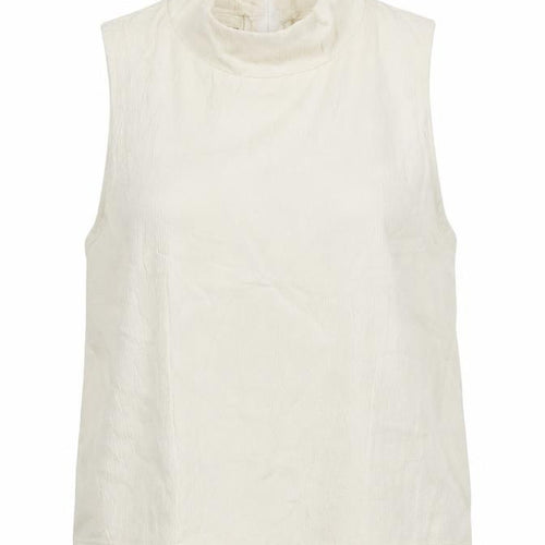 Charlotte Halton Women's Ivory Sleeveless Tank Size 14
