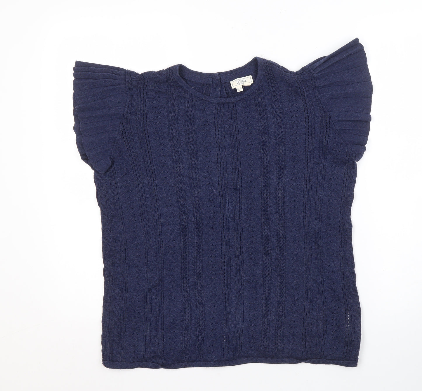 FatFace Women's Blue Cotton Jumper UK Size 10