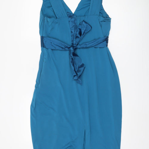 Coast Women's Blue Pencil Dress, Size 16