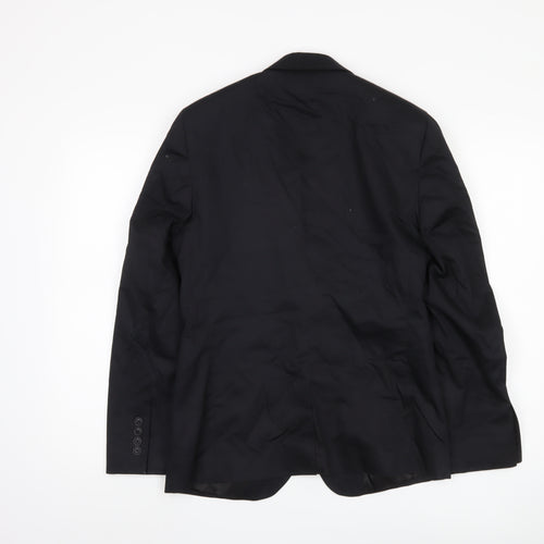ASOS Men's Black Slim Fit Blazer Jacket 36S
