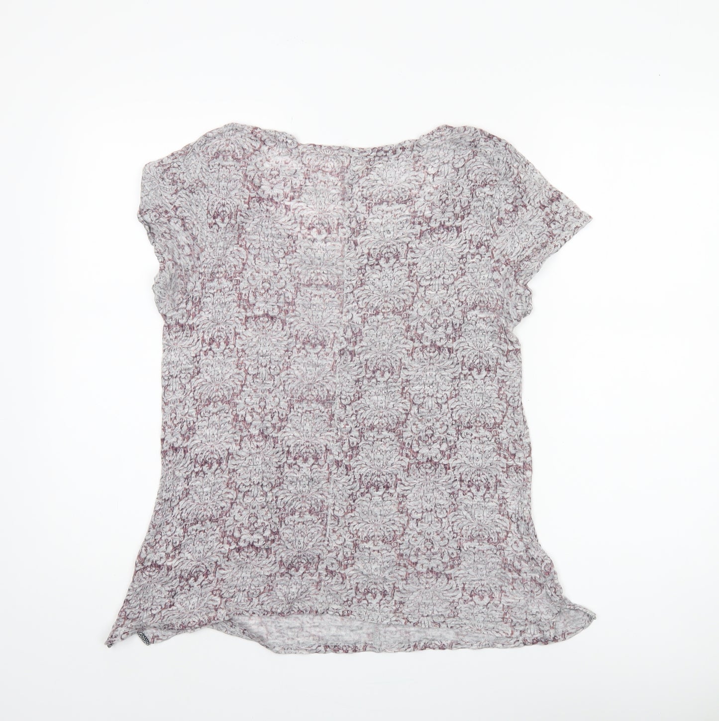 White Stuff Women's Floral Multicoloured T-Shirt, Size 12
