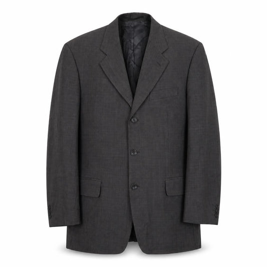 Austin Reed Men's Black Short Wool Blazer, 38S