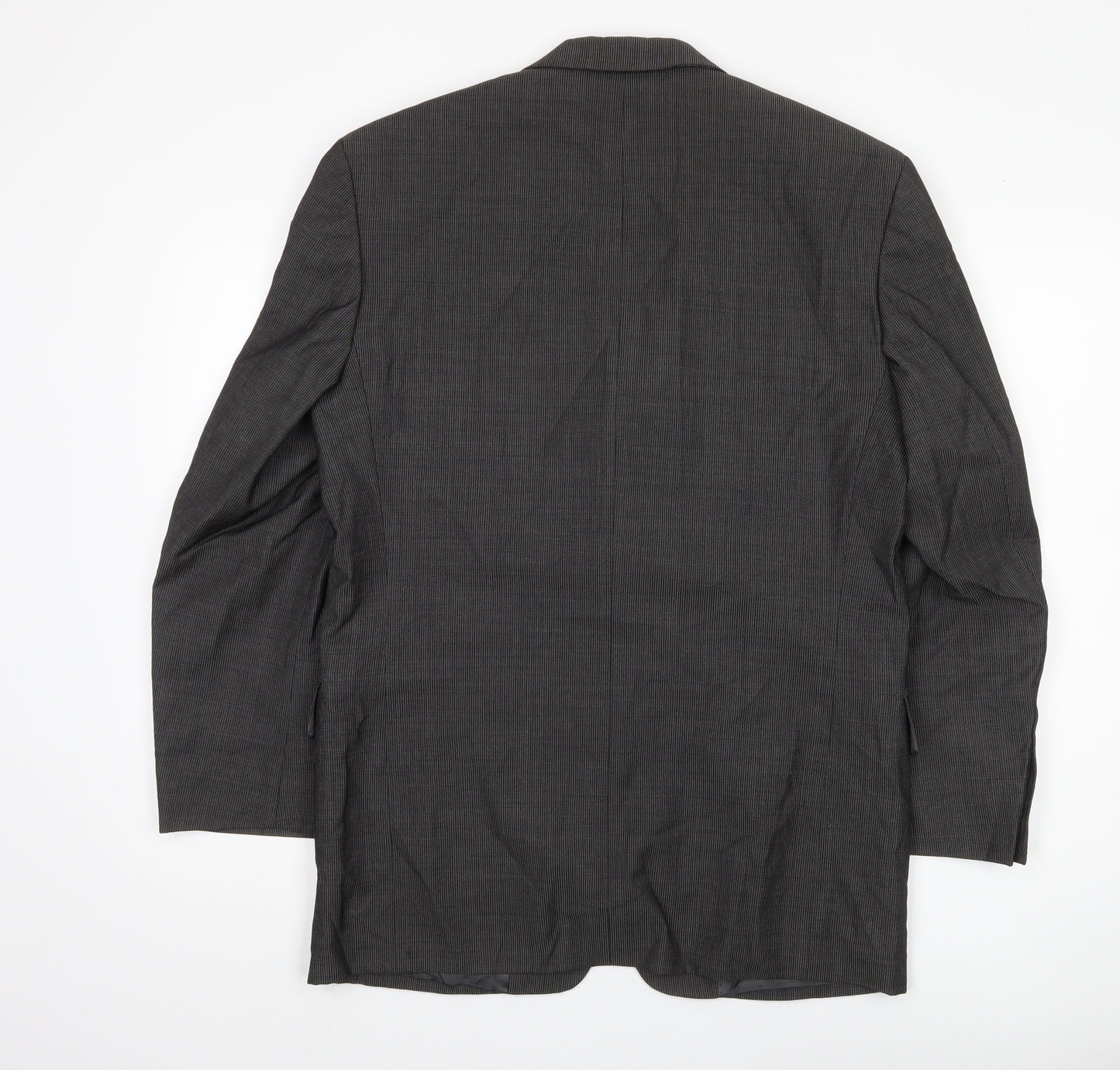 Austin Reed Men's Black Short Wool Blazer, 38S