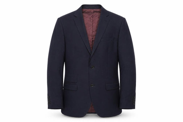 Front view of Next Men's Navy Blazer, Chest 40, Regular Style