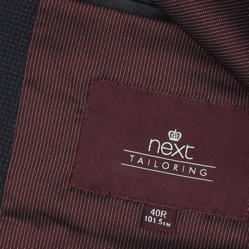 Next Men's Navy Blazer, Chest 40, Regular Style