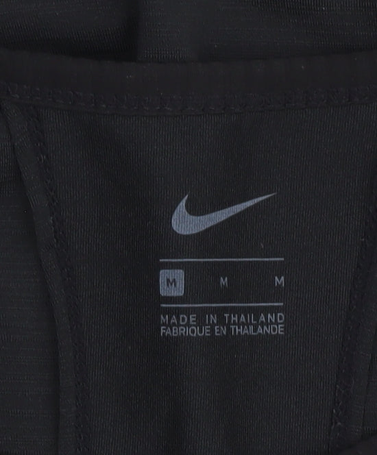 Nike Women's Black Gym T-Shirt M - Stretchy Activewear