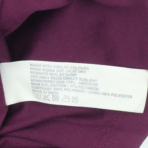 FatFace Women's Purple A-Line Lace Dress, Size 12