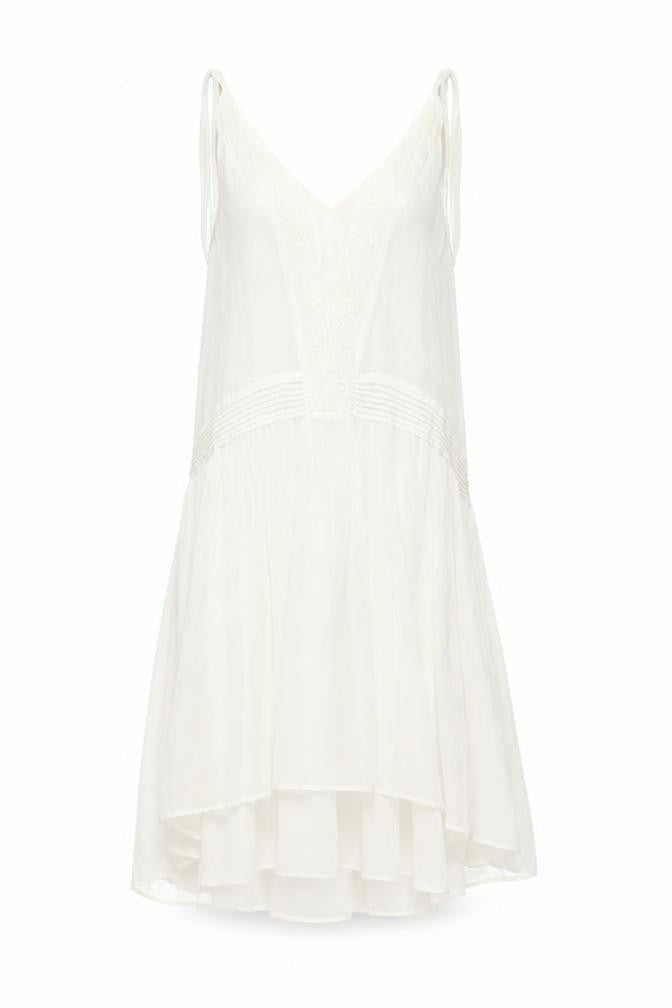 Zara Women's Ivory XS Sleeveless Slip Dress